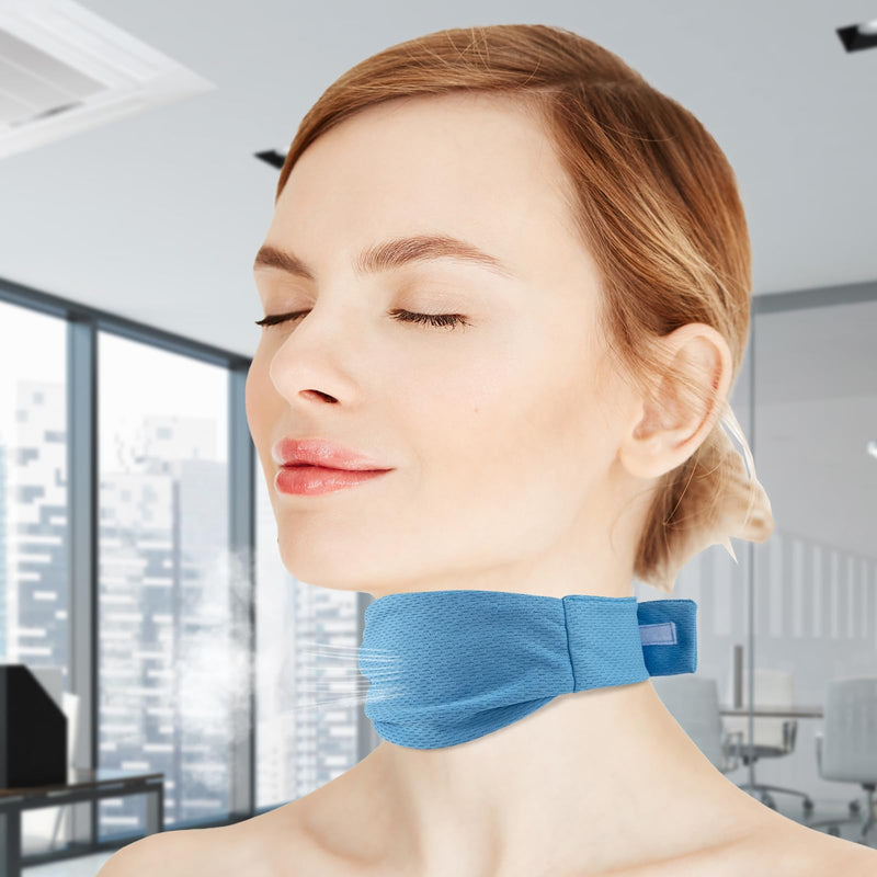 2 Pieces Tracheostomy Covers for Tracheostomy Neck Stoma, Dustproof Shield, Neck Trachea Protection, Adjustable Tracheostomy Accessories, Breathable Tracheostomy Care Kits for Men and Women