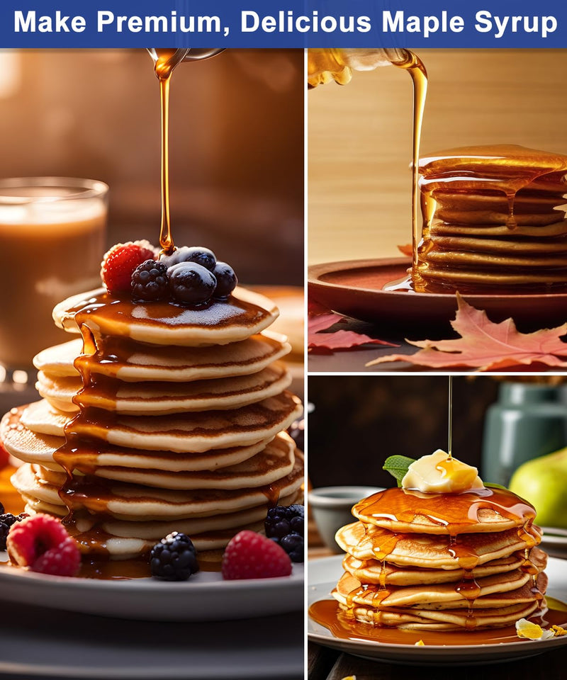 [Australia - AusPower] - Maple Syrup Hydrometer Test Cup Kit, Maple Sap Hydrometer With Stainless Steel Maple Syrup Equipment, Hydrometer for Maple Syrup with Baume, Brix Scale, Maple Syrup Supplies for Measures Sugar Content Maple Syrup Hydrometer Kit 