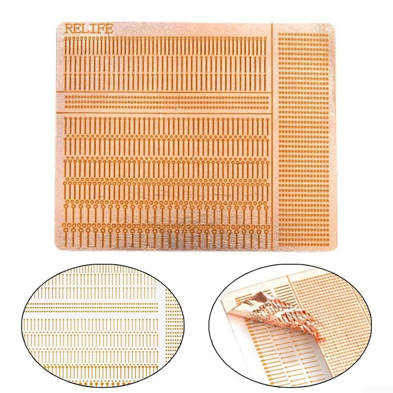 Rework Soldering Pad, Solder Piece, Rework Pad, Welding Rework Pad, Welding Point Repair Tool for Phones, IC Pad for BGA Board