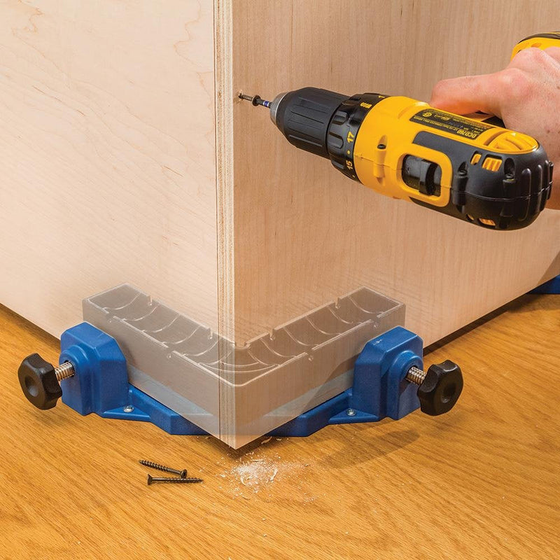 [Australia - AusPower] - Rockler Clamp-It Corner Clamp Jig - Glass-Filled Polycarbonate Woodworking Clamps - Corner Clamps to Hold Panel Parts Together - Right Angle Clamp for Fastening Work - Woodworking Tools 