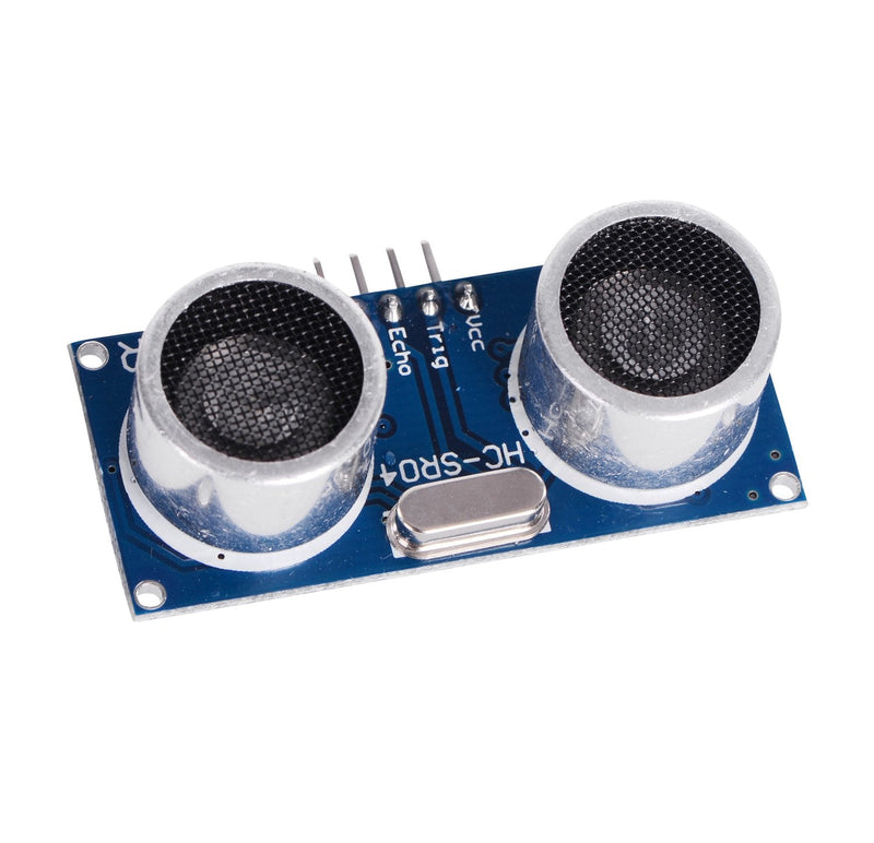 [Australia - AusPower] - 2PCS HC-SR04 Ultrasonic Sensor Module Ultrasonic ranging Module with 2PCS Housing Mounting Bracket + 10P Female to Female and 10P Male to Female Jumper Cable for Arduino 2 sets 