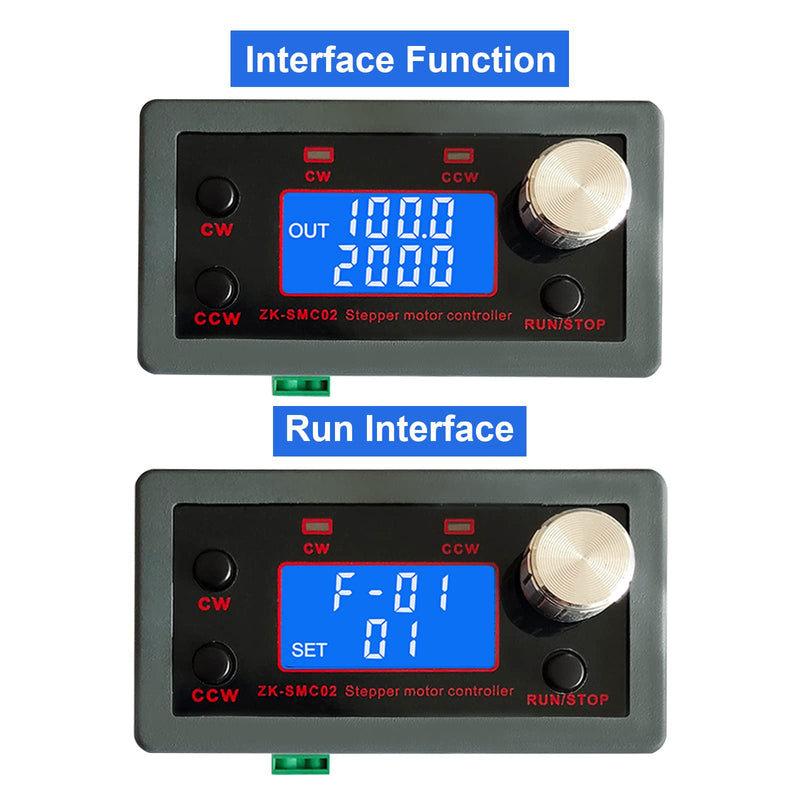 [Australia - AusPower] - Stepper Motor Driver Controller, Forward and Reverse Control Pulse Speed PLC Serial Communication, DC 5~30V/4A Universal for NEMA 17/23 Motor 