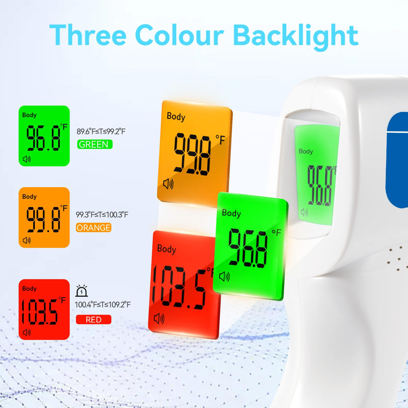 [Australia - AusPower] - [Value Bundle] Berrcom Digital Thermometer DT101 & Berrcom Forehead Thermometer for Adults and Kids JXB-178 