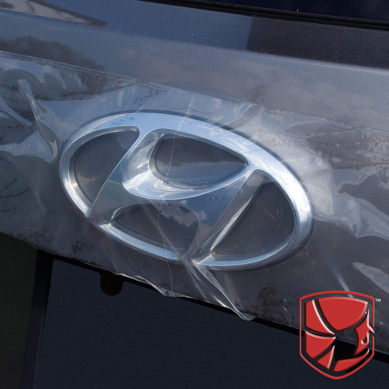 ArmorDillo Bruise Tape, Temporary Paint Protection Film for Cars, 5" x 200ft Perfed Every 6". Towing Paint Protection. Paint Mask, Clear Adhesive Film for Autos