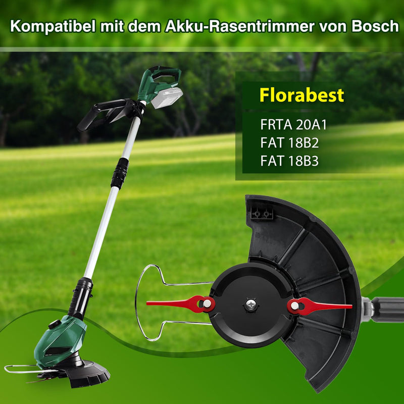 [Australia - AusPower] - Cutting Disc with 20 Blades Compatible with Florabest Edge Cutter FRTA 20 A1, FAT 18B2, FAT 18B3, Mounting Screws 1 X Disc With 20 Blades 