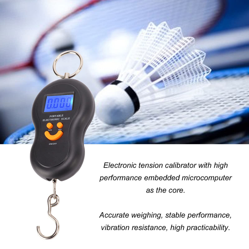 Tension Calibrator, Electronic Tension Calibrator with LCD Digital Display Shakeproof Tennis Badminton String Tools