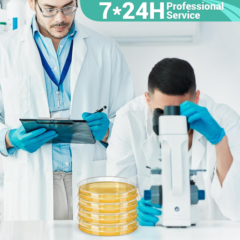 [Australia - AusPower] - Mold Test Kit for Home Detection: 4 Simple DIY Science Kits for Fastly Testing Home Surfaces & Air Quality Detector & HVAC Monitor Includes Detailed Identification Guide 4 Test Plates 
