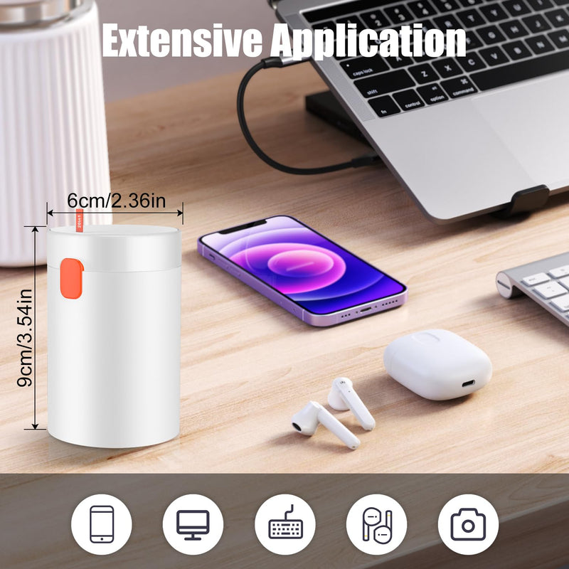 [Australia - AusPower] - 20 in 1 Multifunctional Cleaner Kit for Electronic Devices, Keyboard Cleaning Brush, Headphones Cleaner Kit for AirPods, Multi-Tool for Cleaning Laptop, Keyboard, Earbuds, Camera, Cellphones 