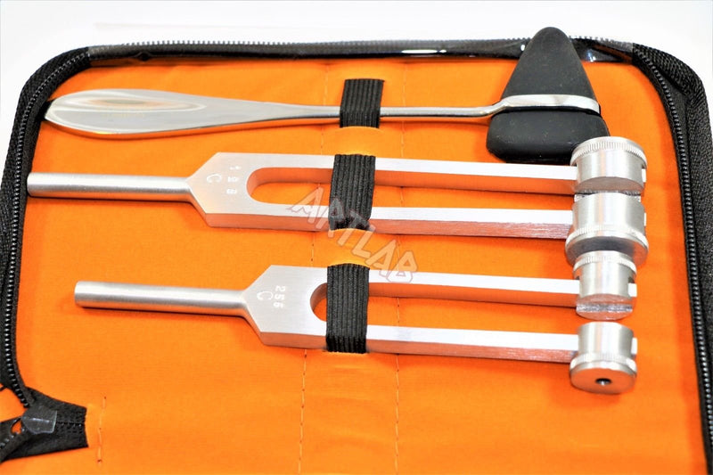 [Australia - AusPower] - Tuning Fork Set of 5 Taylor Hammer Diagnostic instruments CYNAMED 