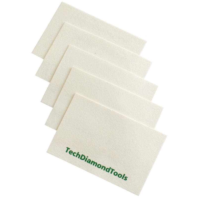 [Australia - AusPower] - A Set of 3 Wool Cloths for Buffing or Polishing with TechDiamonTools Diamond Pastes Wool Cloth 