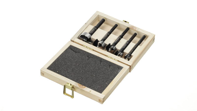 [Australia - AusPower] - Bosch Professional 5-Piece Forstner Bit Set For Wood, Diameter: 15, 20, 25, 30, 35 mm, Length: 90 mm, Drill Accessory Set diameter 15/20/25/30/35 mm 