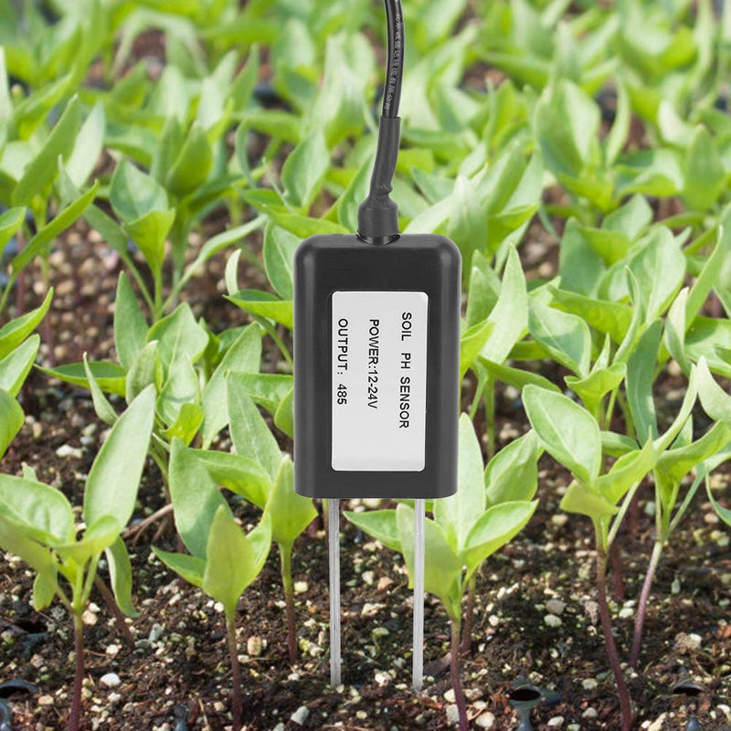 [Australia - AusPower] - Taidda- Soil Ph Sensor, Soil Meters Rs485/0-5V / 0-10V / 4-20Ma Output Easy to Operate High Density Epoxy Resin Soil Ph Sensor, Soil Ph Meter, for Flowers and Vegetables Plant Culture 