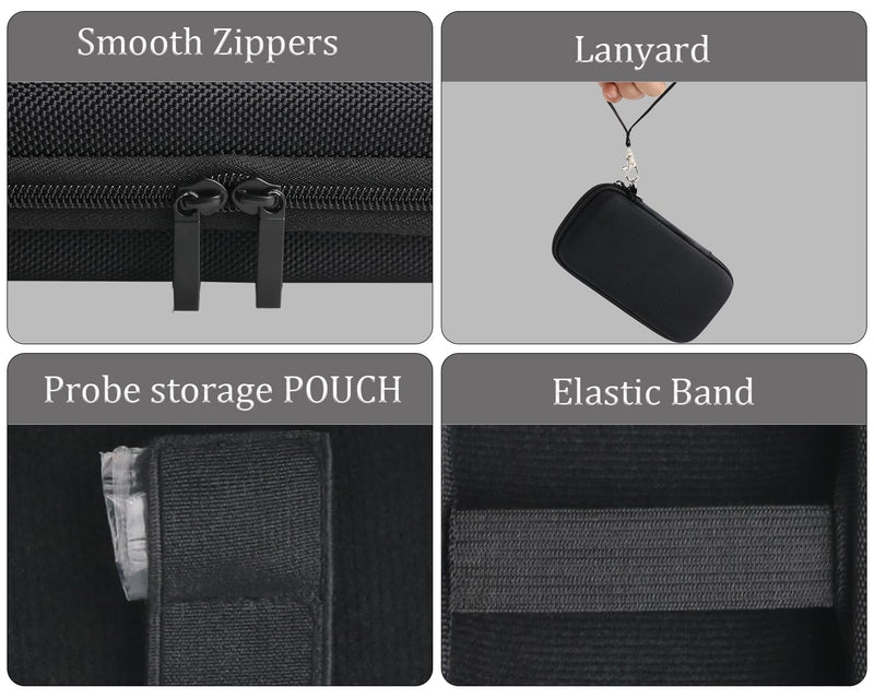 [Australia - AusPower] - Hard Protective Travel Case Compatible with General Tools MMD4E Digital Moisture Meter 