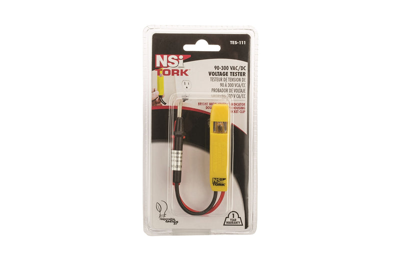 [Australia - AusPower] - NSi Industries TES-111 Twin Probe Voltage Tester, 80-250 VAC,Neon 