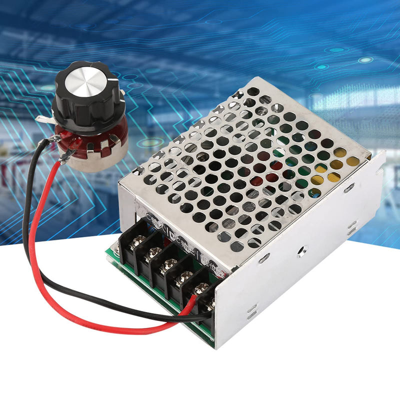 [Australia - AusPower] - Regulator Motor 4KW DC Regulator Bridge Rectifier with Capacitor, 220V DC Motor Speed Controller DC Motor Control 2000W Single Phase Motor Controller 
