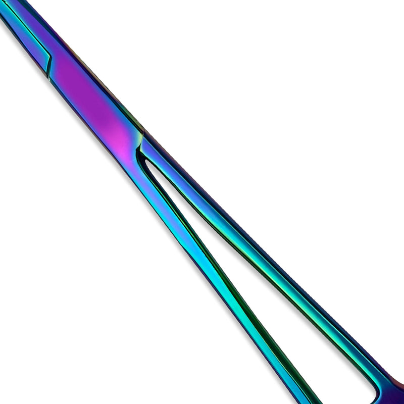 SURGICAL ONLINE Titanium Rainbow Hemostats & Scissors Set - Durable Material, Easy Identification, Precise Cutting, Versatile Use, Comfortable Grip (5.5 Inch, 3 pcs Set)