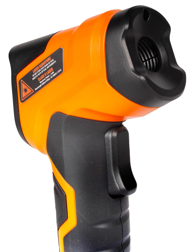 [Australia - AusPower] - WEN Infrared Thermometer Gun with Targeting Laser and -58 to 1022 Degree Fahrenheit Temperature Range and 12:1 Resolution (TH912L) 