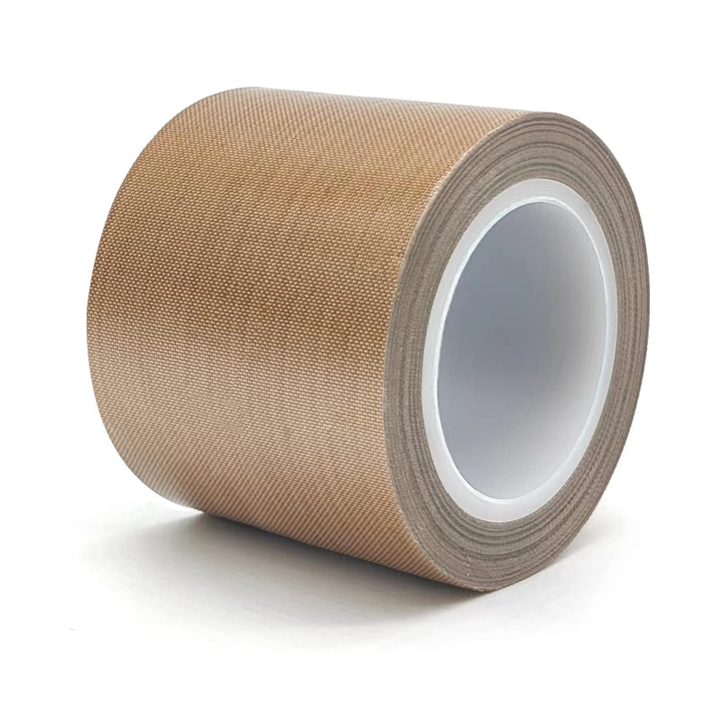 Teflon Fabric Tape, 2 Inch 30 Feet PTFE Tape for Vacuum Sealer Machine, Hand Impulse Sealers Insulation PTFE Coated Fiberglass Adhesive Tape Compatible with FoodSaver, Seal A Meal, Weston, Cabella 2 IN