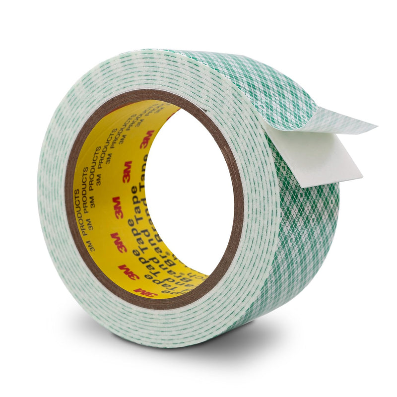 3M Double Sided Foam Tape 2.0"×10Ft 1 Pack White Double Coated Urethane Strong Adhesion Polyurethane Tape for Bonding Attaching Mounting Interior Signage Nameplates DIY Card 2" x 10Ft