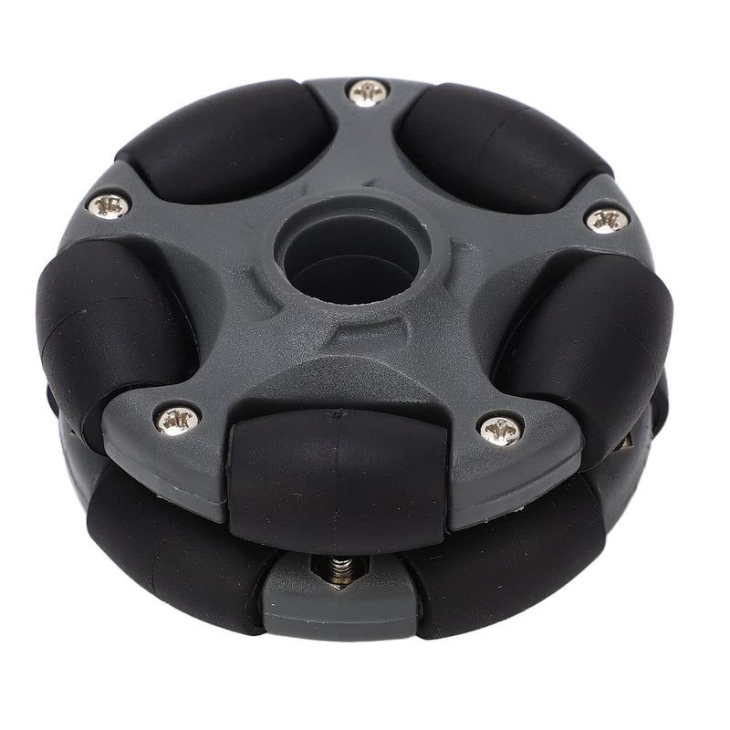 [Australia - AusPower] - Jeanoko 1PCS 58mm Plastic Omni Wheel with Sturdy Structure, Omni Directional Wheel, Excellent Load Lateral Maneuverability Omni Wheel for Maintain,Omni-direction Roller Replacement 