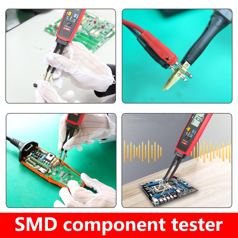 [Australia - AusPower] - UNI-T UT116C Digital Tweezers Smart SMD Tester 36V Electrical Multimeter Resistance Capacitance Continuity Diode Test Meter 