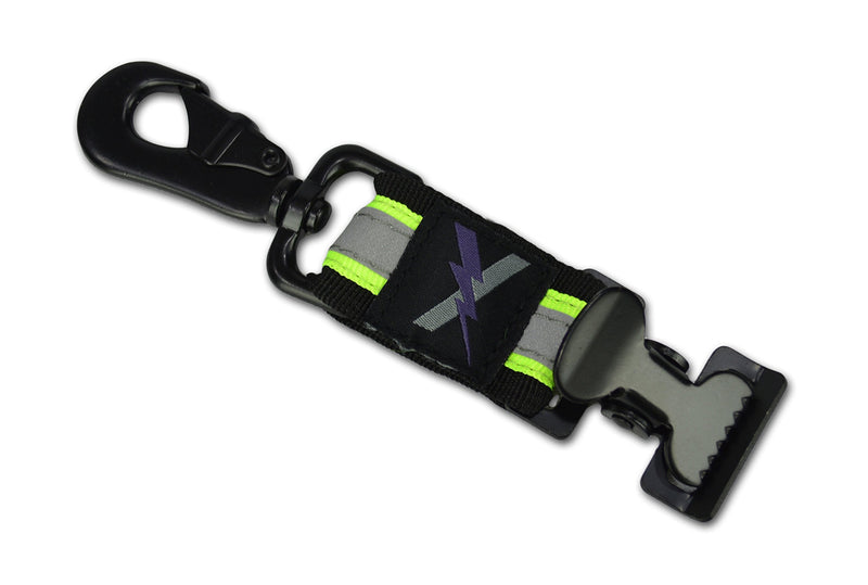 Lightning X Products The Original Reflective Firefighter Rescue Extrication Work Glove Strap With Alligator Clip