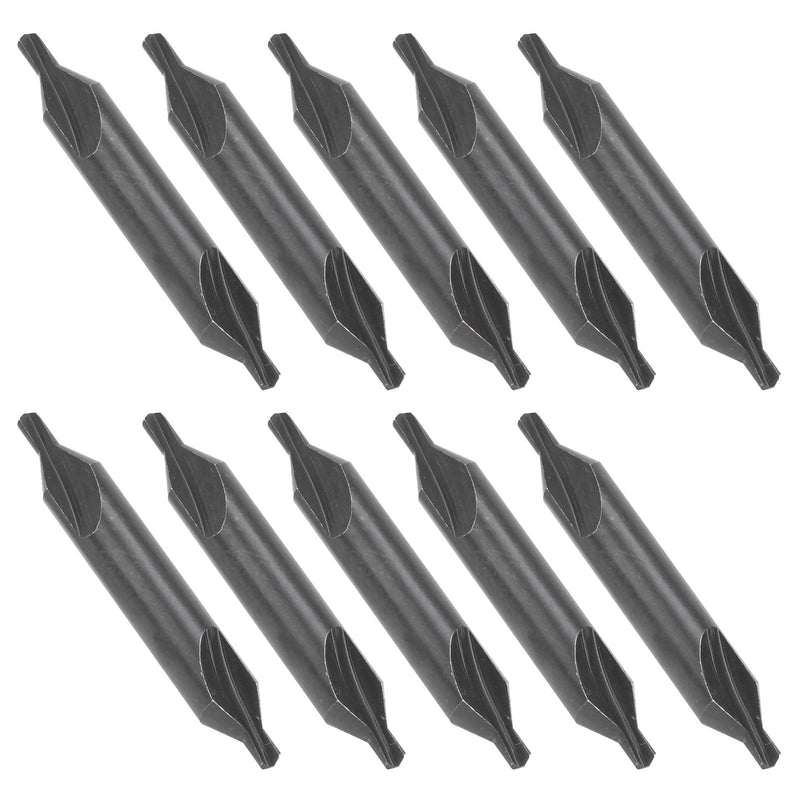 [Australia - AusPower] - 10pcs 3mm Pilot Drill Bit HSS Type A Pilot Drill Bit Industrial Processing Tool for Milling Machines Positioning Tools 