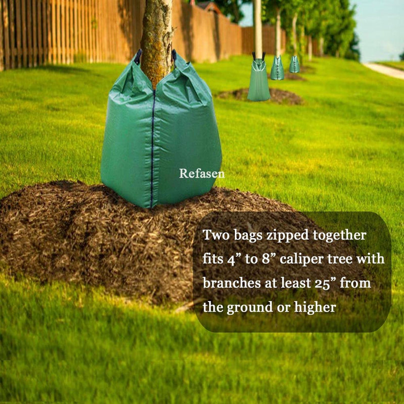 [Australia - AusPower] - Tree Watering Bag, 20 Gallon Water Bags for Trees Slow Release Drip Irrigation Bag for Trees (1 Pack) 1 Pack 