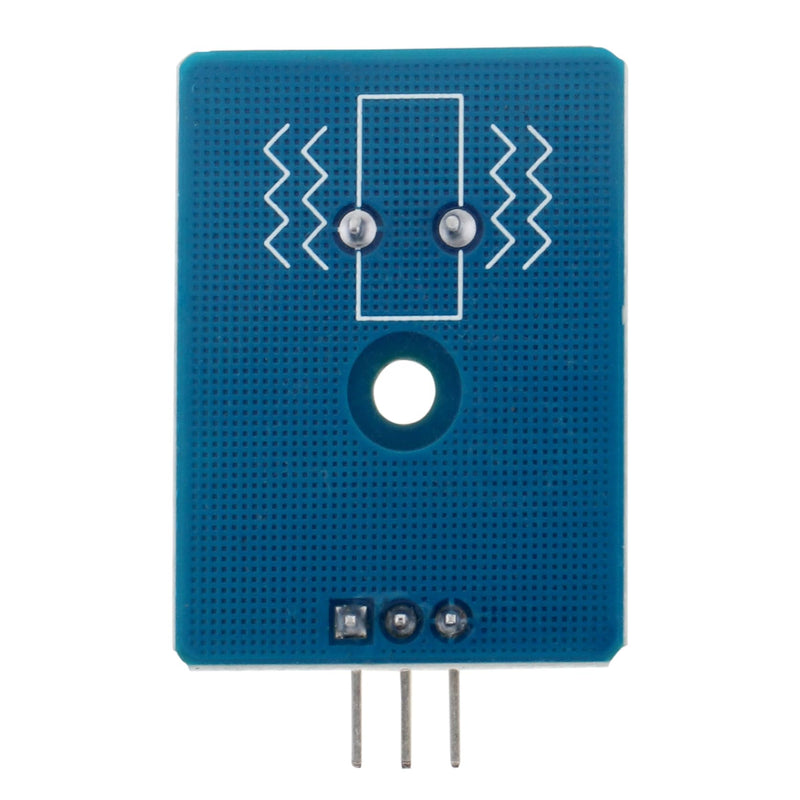 [Australia - AusPower] - 5Pcs 3.3V/5V Analog Ceramic Piezo Vibration Sensor Module Fit for Arduino DIY Kit, Analog Signal Output Piezoelectric Sensor 