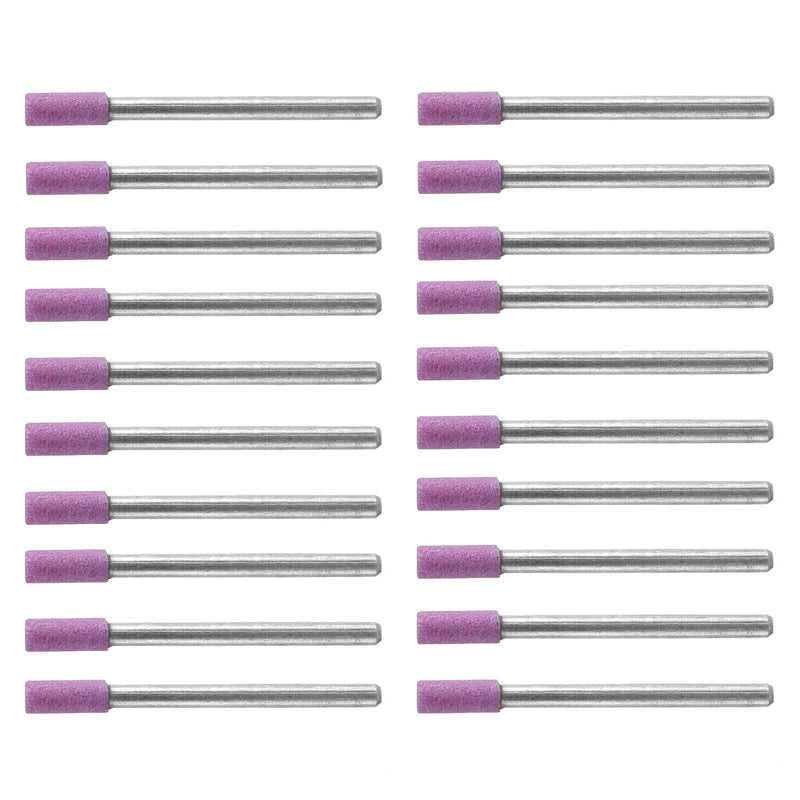[Australia - AusPower] - Drill Grinding Attachment, 4 mm Mounted Grinding Points Grinding Disc Stone Sharpening Shaft Kits for Rotary Tool Pack of 50 