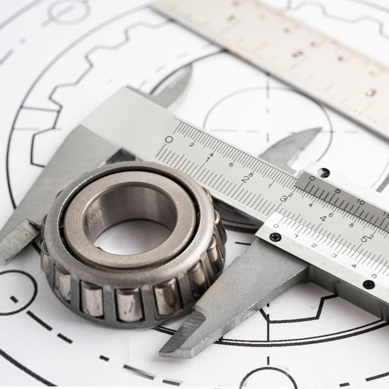 Rierousy Stainless Steel Vernier Caliper 150 mm Precision Caliper with Locking Screw, Calliper, Digital Caliper for Household and Industry Measuring Caliper Analogue