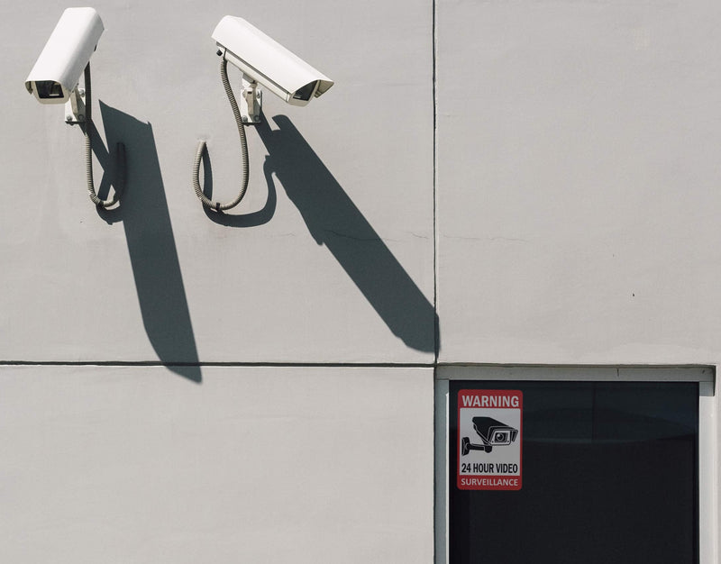 [Australia - AusPower] - 12-Pack Video Surveillance Sign (6-pack 6"x4" & 6-pack 3.5"x2.5"), Double-Sided Vinyl Decals for No Trespassing-Warning Sticker-Security Sign-Surveillance Camera-Recording Sign, Laminated for UV-Water 
