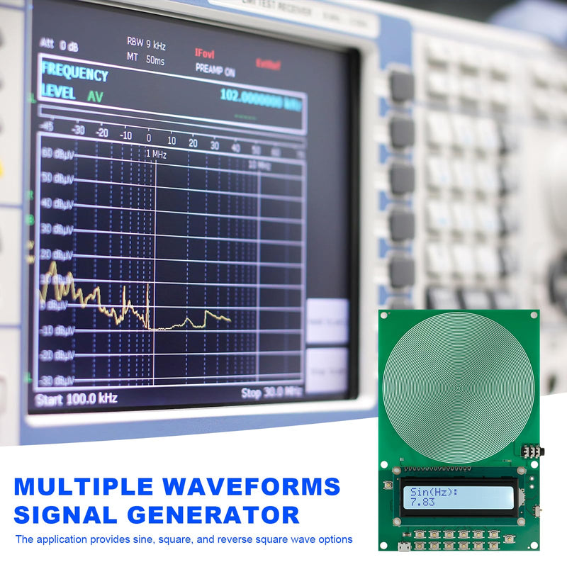 [Australia - AusPower] - Schumann Wave Generator 7.83 Hz Schumann Frequency Generator USB 0.1 ~ 30,000 Hz Adjustable Ultra Low Frequency Pulse Generator Schumann Resonance Generator for Sleep and Relaxation 