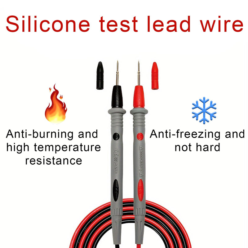 [Australia - AusPower] - Multimeter Test Leads 41.3 inch/105 cm，Multimeter Probes 1000V 20A Meter Leads for Electronic Clamp Tester 