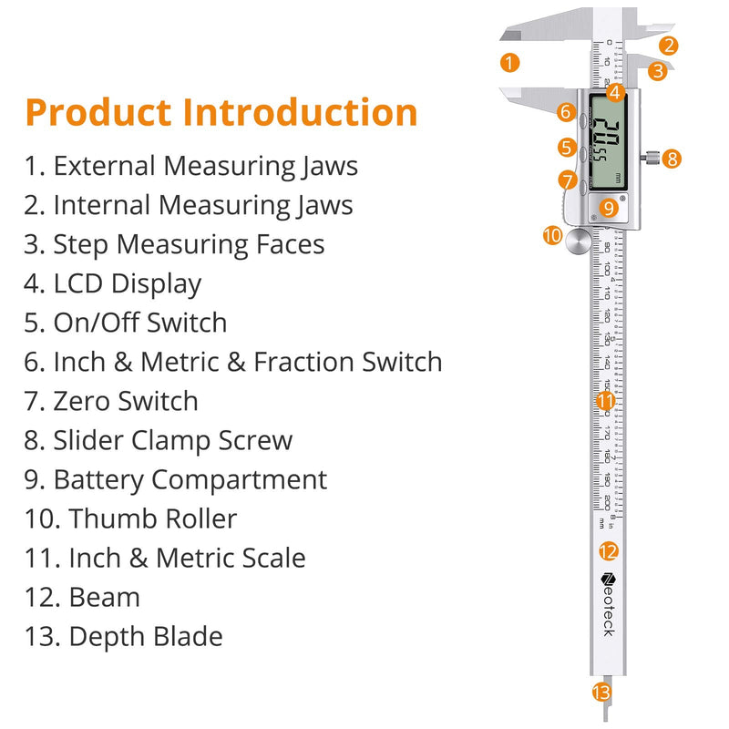 [Australia - AusPower] - Neoteck 4" Digital Caliper + 8" Digital Caliper 