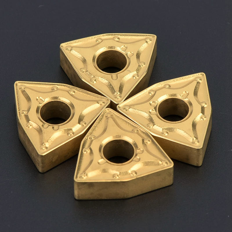 [Australia - AusPower] - 10pcs Carbide Insert Blade, wnmg 431 carbide insert CNC Lathe Inserts Replacement for Lather Turning Tool Holder Machining 