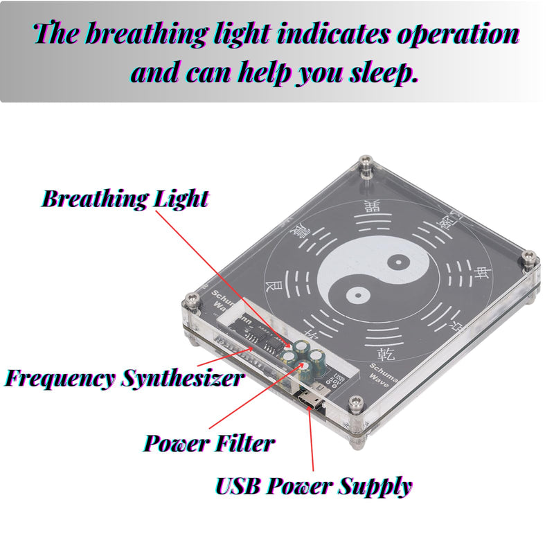 [Australia - AusPower] - Resonance 783 Hz Pulse Generator Low Frequency USB 5 V 0.5 A Audio Generator Multimode Wave Generator 