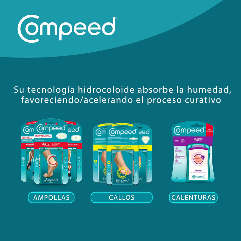 [Australia - AusPower] - Compeed 198102.8 Callos Continuous Hydration Pack of 6 Plastic 