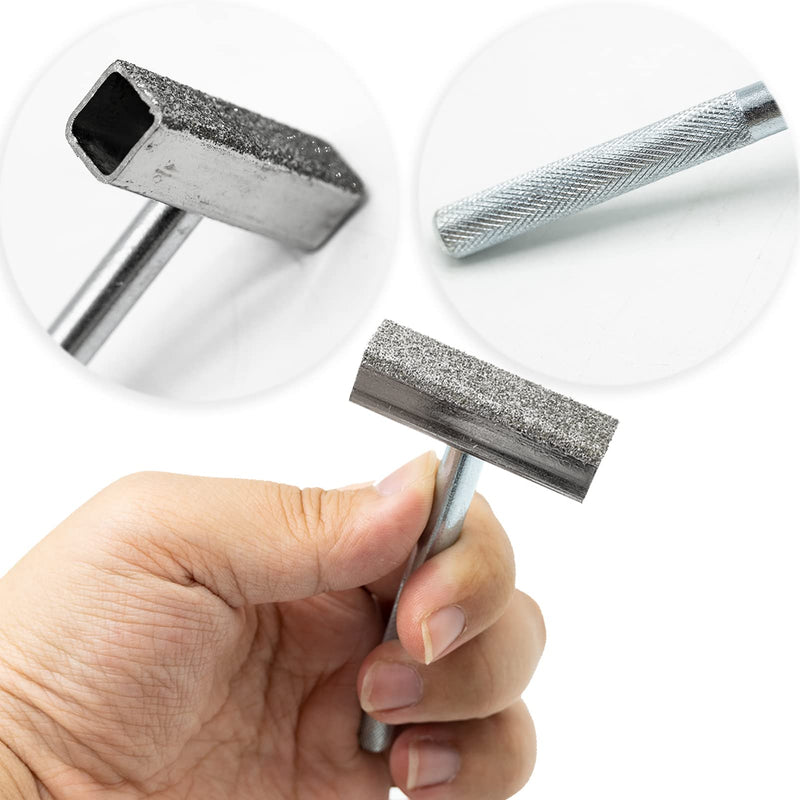 SZXMDKH 3 x Dresser Diamond Sanding Discs Dresser Stone Chest of Drawers Table Grinding Machine for Grinding Deburring Discs, Silver