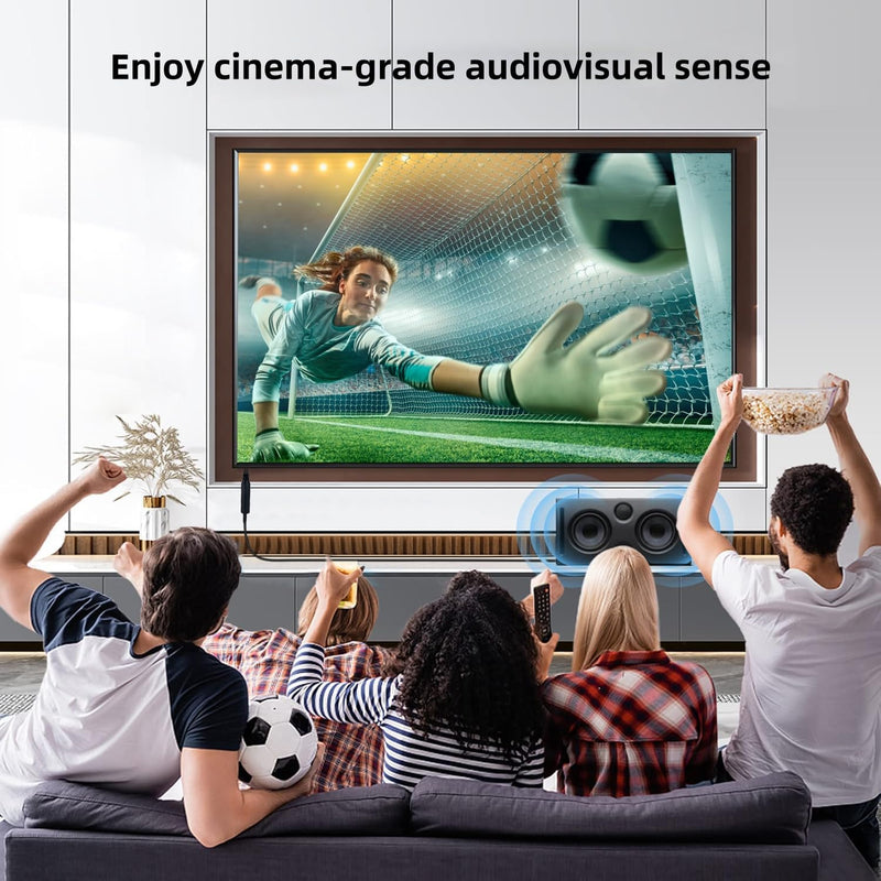[Australia - AusPower] - 192KHz DAC Optical to 3.5mm Converter,Optical Audio Cable to AUX Cable Adapter,Digital to Analog Audio Converter for HDTV PS4 DVD Set-top Boxes (Unidirectional from O-ptical to AUX Only) 3.5mm to SPDIF 