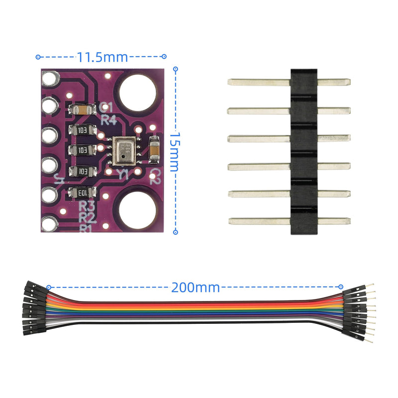[Australia - AusPower] - 10Pcs GY-BMP280 3.3V High Precision Atmospheric Pressure Sensor Module Compatible with for Arduino Replace BMP180/BMP186 Digital Interface IIC SPI 