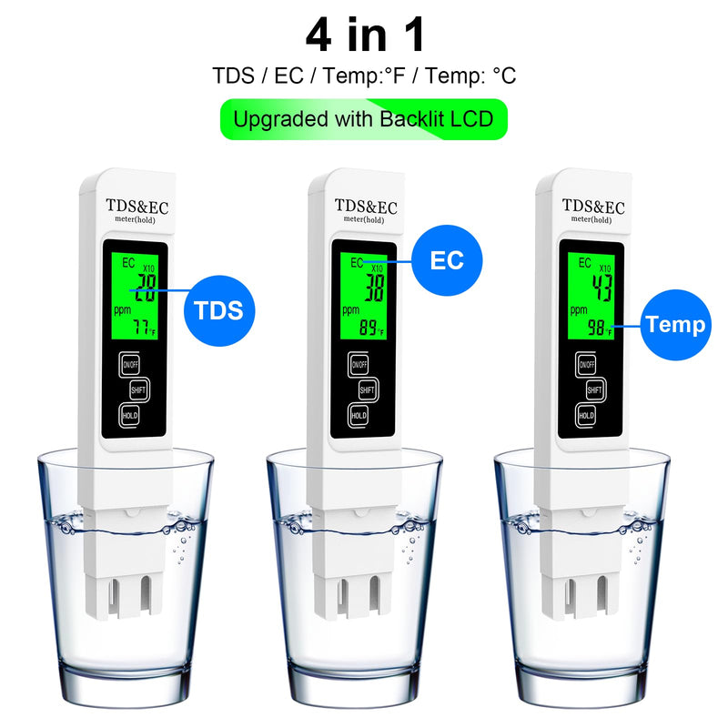 [Australia - AusPower] - Digital Multimeter & TDS Meter – All-in-One Precision Tool for Electrical and Water Testing 