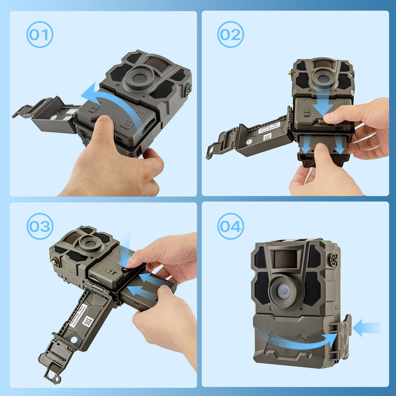 [Australia - AusPower] - Reveal Hunting Camera Battery Pack - Compatible with Hunting Camera X, X Pro and X Gen 2.0 Models - Convenient Rechargeable Lithium Battery Pack 