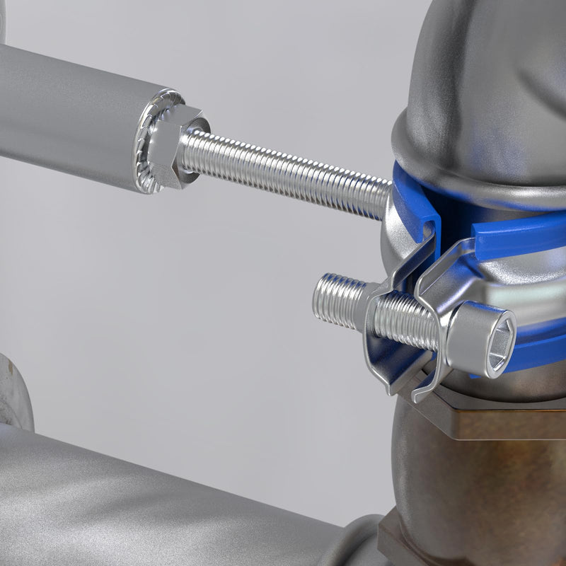 TAISHER 2PCS 304 Stainless Steel Fully Threaded Rod，1/2"-13 Long Threaded Screw 12" Length Right Hand Threads 1/2"-13