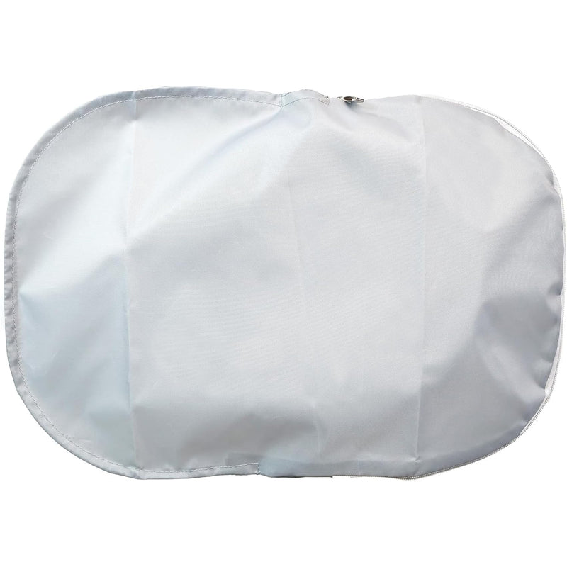 [Australia - AusPower] - Ophthalmic Grey Universal Phoropter Refractor Protective Dust Cover Nylon Zipper 19" L x 13" W 