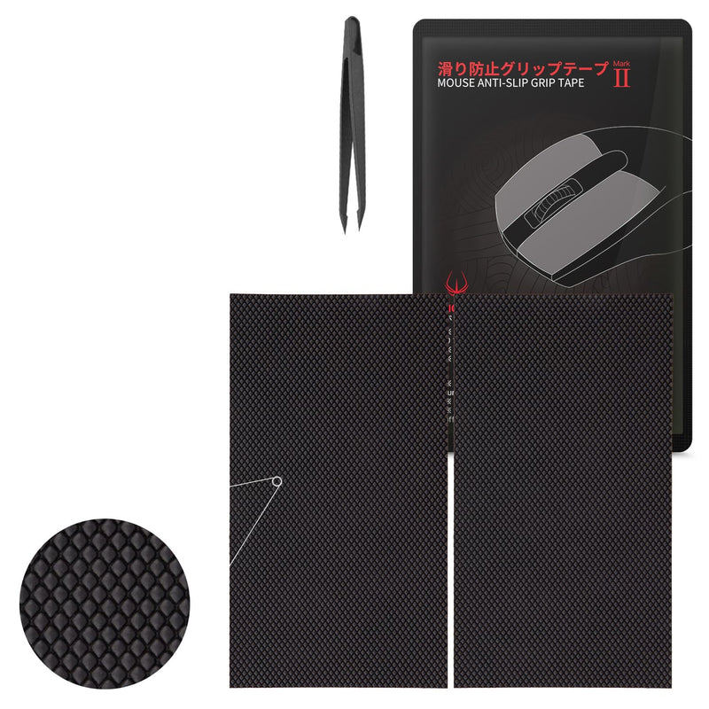 HOTLINEGAMES New 2.0 DIY Version Mouse Anti Slip Grip Tape for Gaming Mouse Skins,Sweat Resistant,Cut to Fit,Easy to Apply,Professional Mice Upgrade Kit