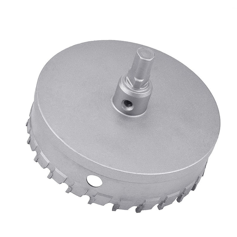 115mm (4.5 inch) Metal Steel Hole Saw, Stainless Steel Drill Bits with 2 Drill Bits, Hole Cutter for Stainless Steel,Thick Metal,Iron and Wood (115mm (4.5 inch)) 115mm ( 4.5 inch )