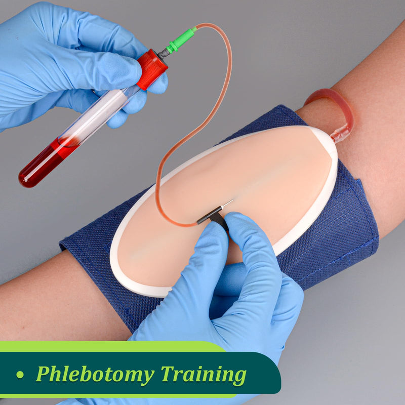 IV Insertion Practice Kit for Nursing Students, IV Nurse Starter Kit, Vein Puncture Kit for Injection Training