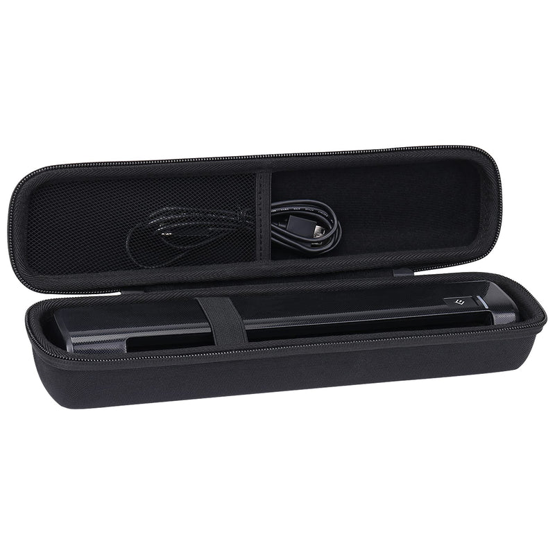 [Australia - AusPower] - co2CREA Hard Case Replacement for Epson Workforce ES-50 ES-55R RR-60 RR-70W ES-65WR ES-60W DS-30 DS-70 DS-80 Portable Sheet-fed Document Scanner (Black) Black 