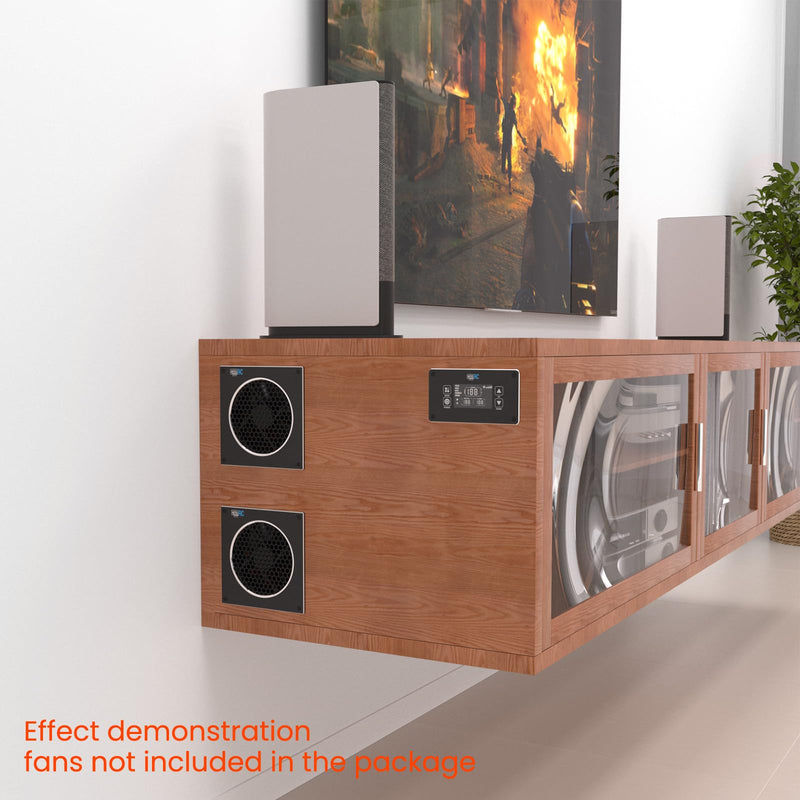 [Australia - AusPower] - Cooling Fans Controller, Fan Smart and Speed Controller, Controls Aircraft, Cooling Video Cabinets Fans 